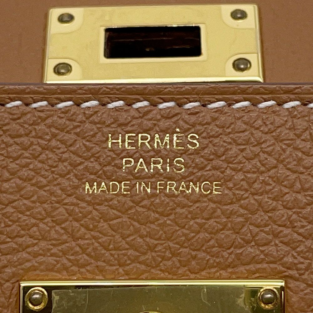 エルメス ケリーウォレット ロング トゥーゴー ゴールド/ゴールド金具 エバーカラー W刻印 財布