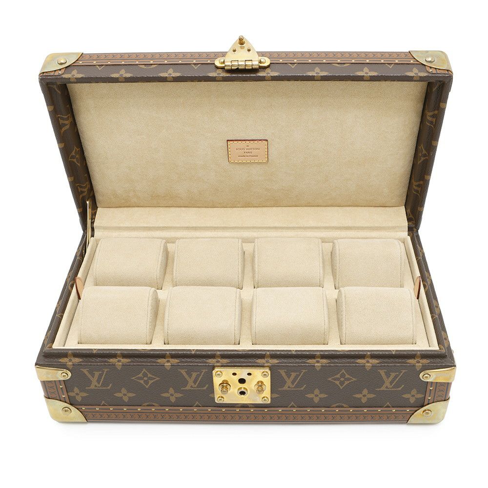 ルイヴィトン ウォッチケース モノグラム コフレ８モン47641 腕時計ケース 小物入れ 時計収納 8本用