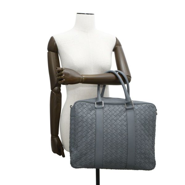 ボッテガヴェネタ ビジネスバッグ イントレチャート レザー BOTTEGA VENETA ハンドバッグ