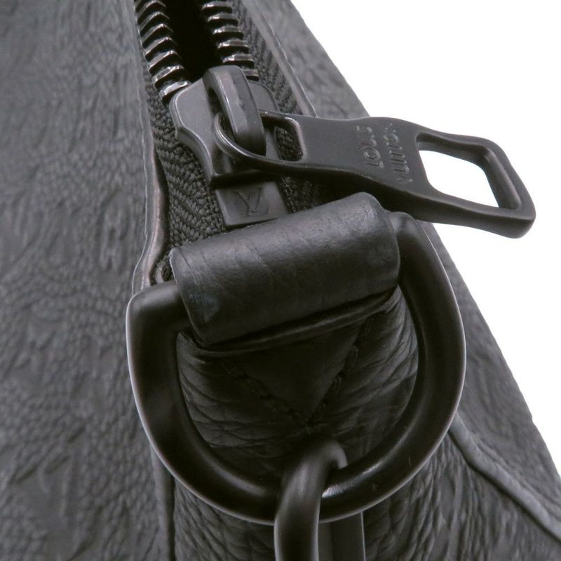 ルイヴィトン ショルダーバッグ モノグラム・トリヨン トリアングル メッセンジャーバッグ M55878 2020春夏コレクション ブラック 黒