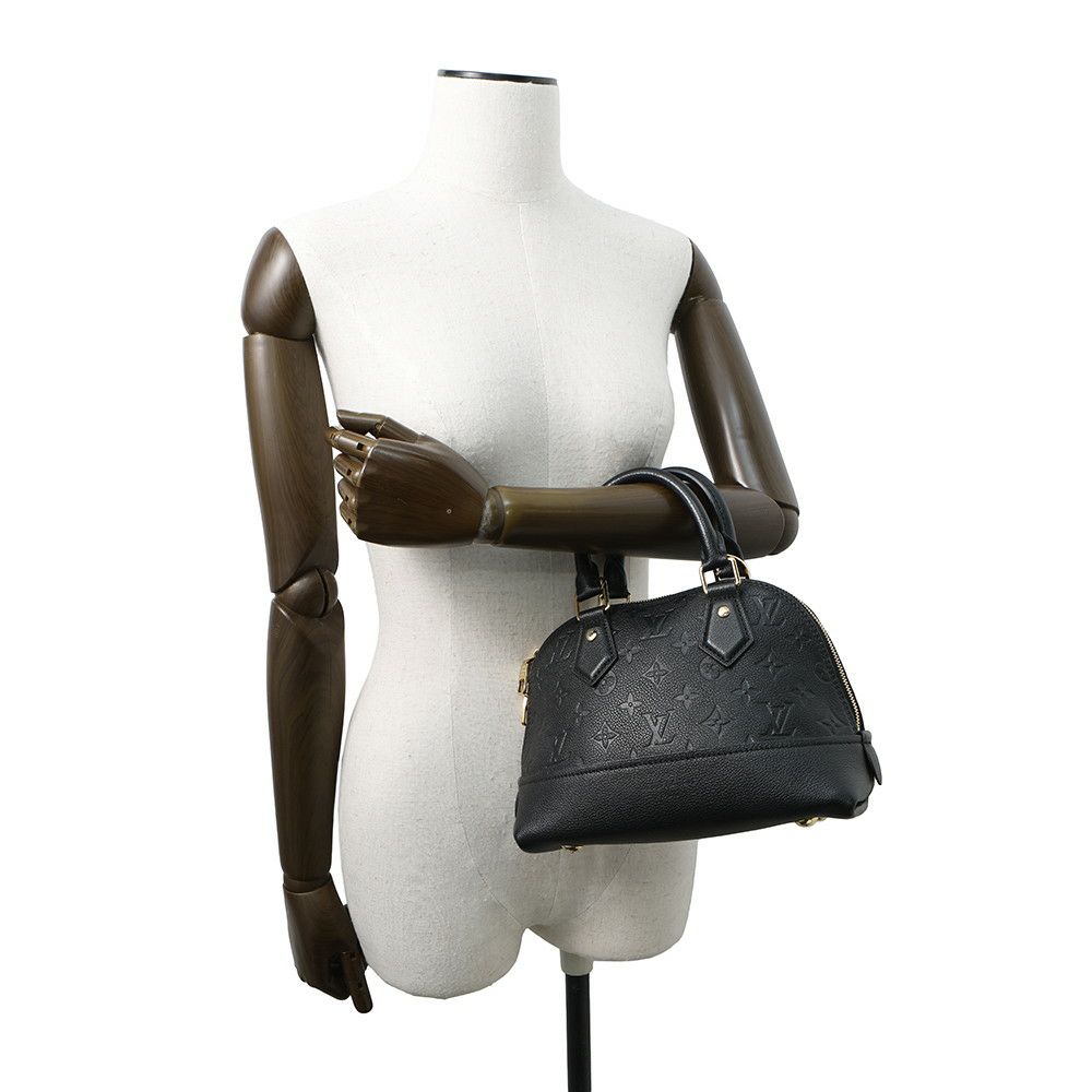 ルイヴィトン ハンドバッグ モノグラム・アンプラント ネオアルマBB M44829 2wayショルダーバッグ ブラック 黒