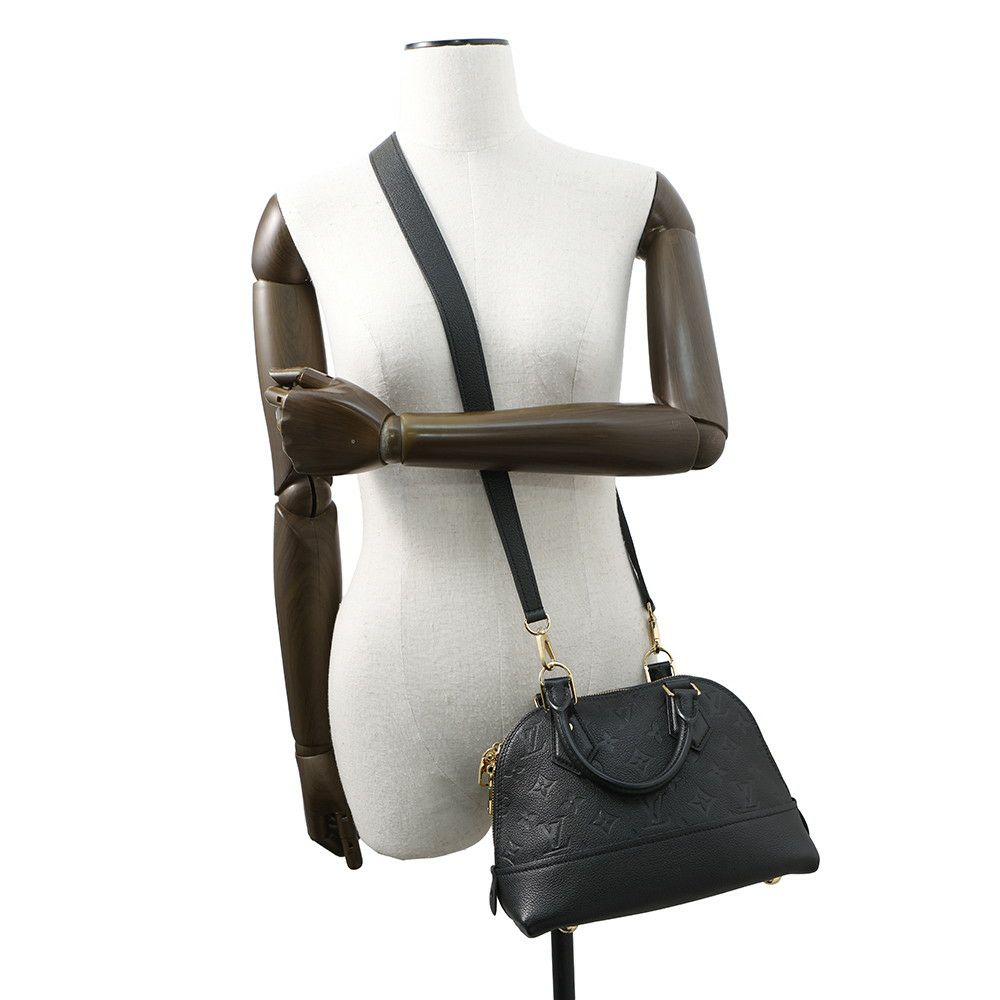 ルイヴィトン ハンドバッグ モノグラム・アンプラント ネオアルマBB M44829 2wayショルダーバッグ ブラック 黒