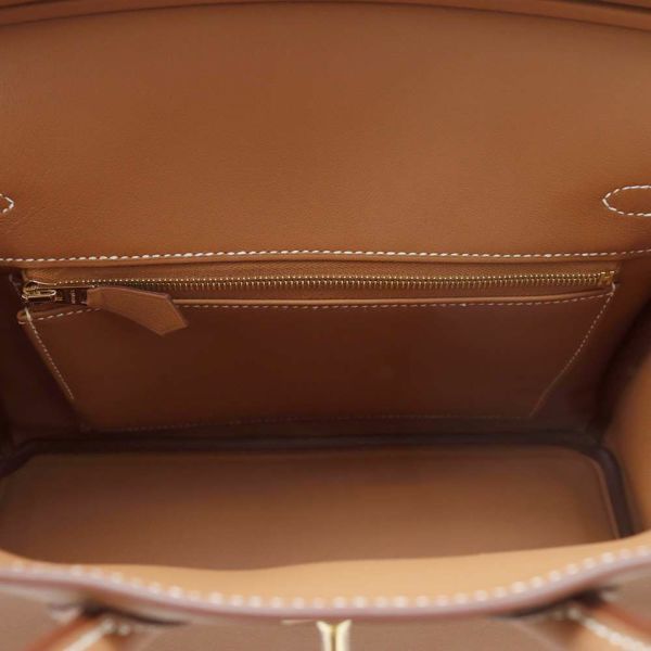 エルメス バーキン25 ゴールド/ゴールド金具 スイフト W刻印 HERMES Birkin ハンドバッグ