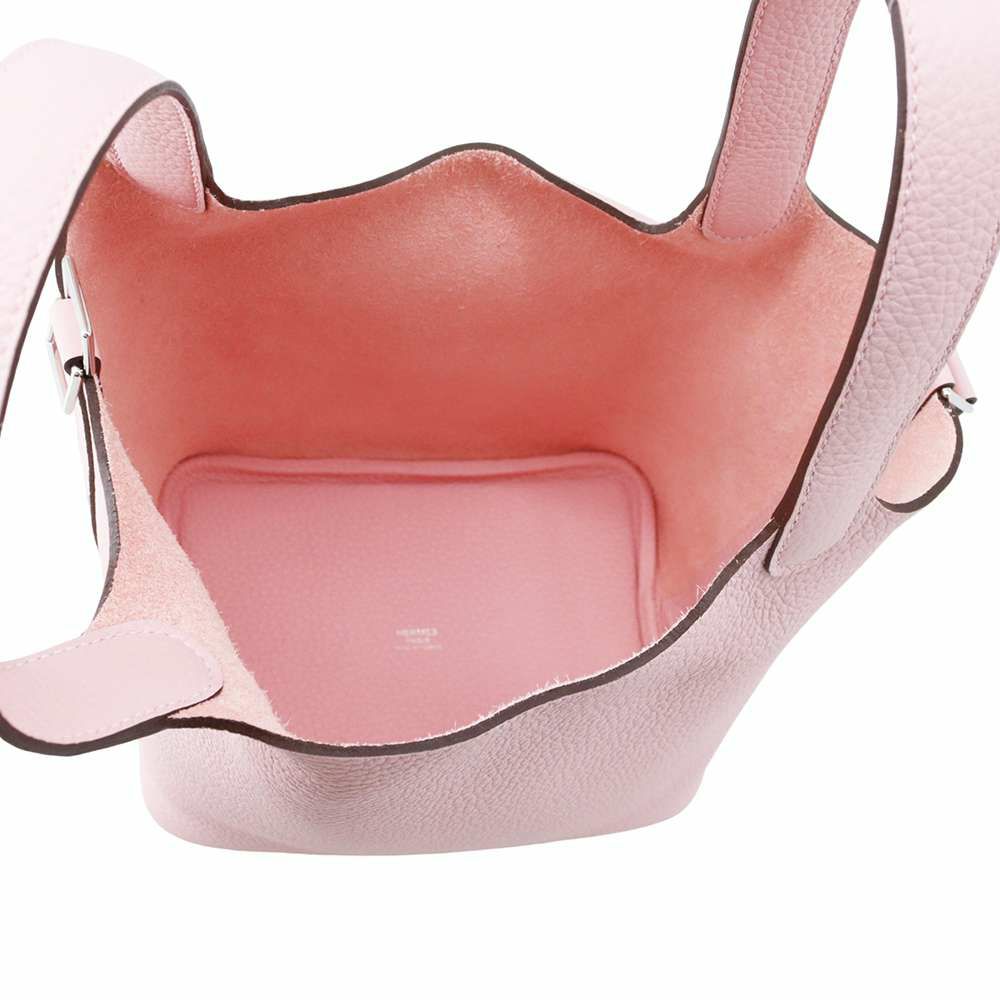 エルメス ハンドバッグ ピコタンロックPM ローズサクラ/シルバー金具 トリヨンクレマンス B刻印