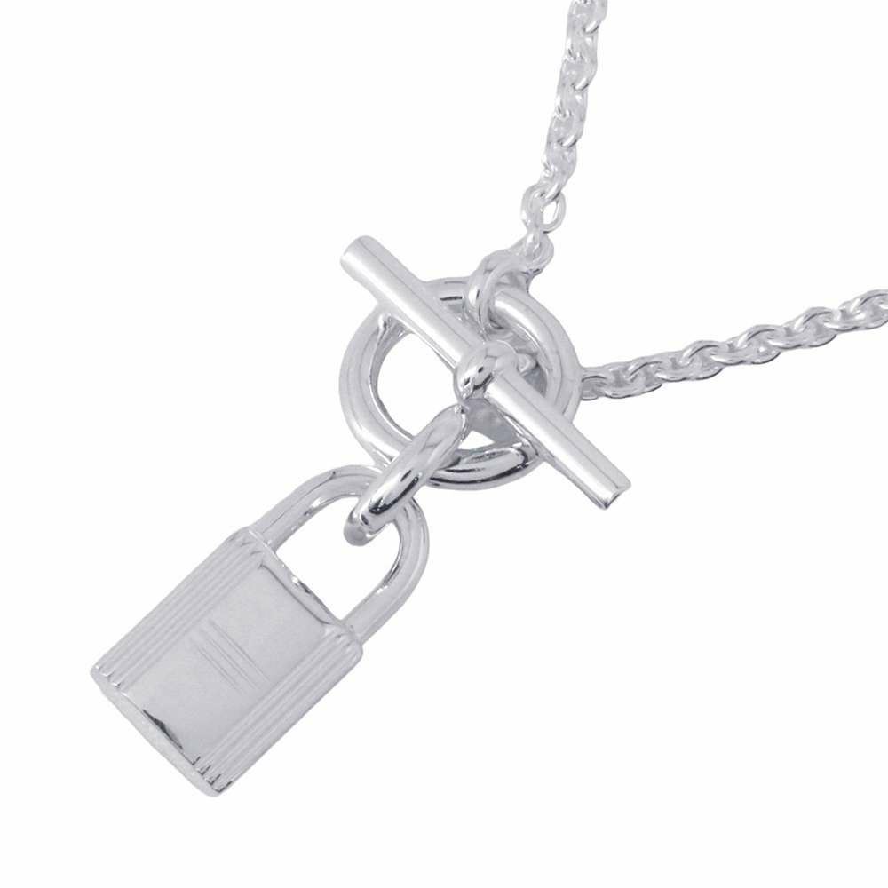 エルメス ネックレス アミュレット ケリー・カデナ SV925シルバー 