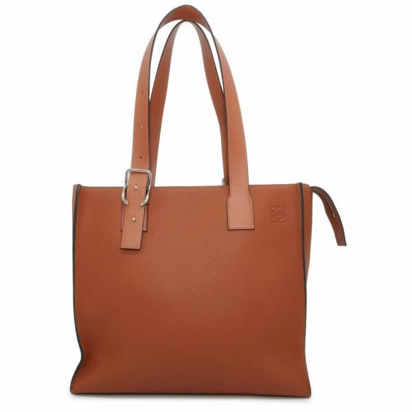 ロエベ トートバッグ バックル ジッパー レザー 335.28 LOEWE バッグ