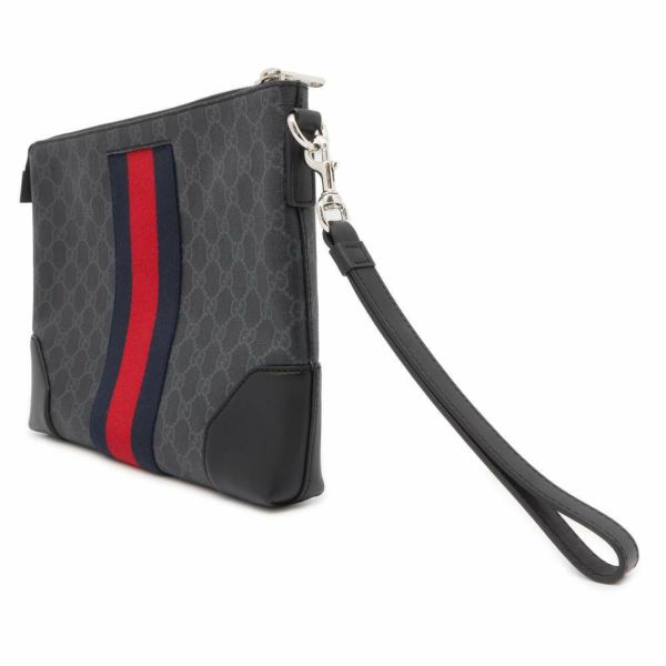 グッチ クラッチバッグ GGスプリーム 523603 GUCCI バッグ 黒