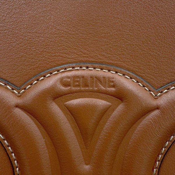 セリーヌ ショルダーバッグ スモール バケット キュイル トリオンフ 113783DU3 CELINE バッグ