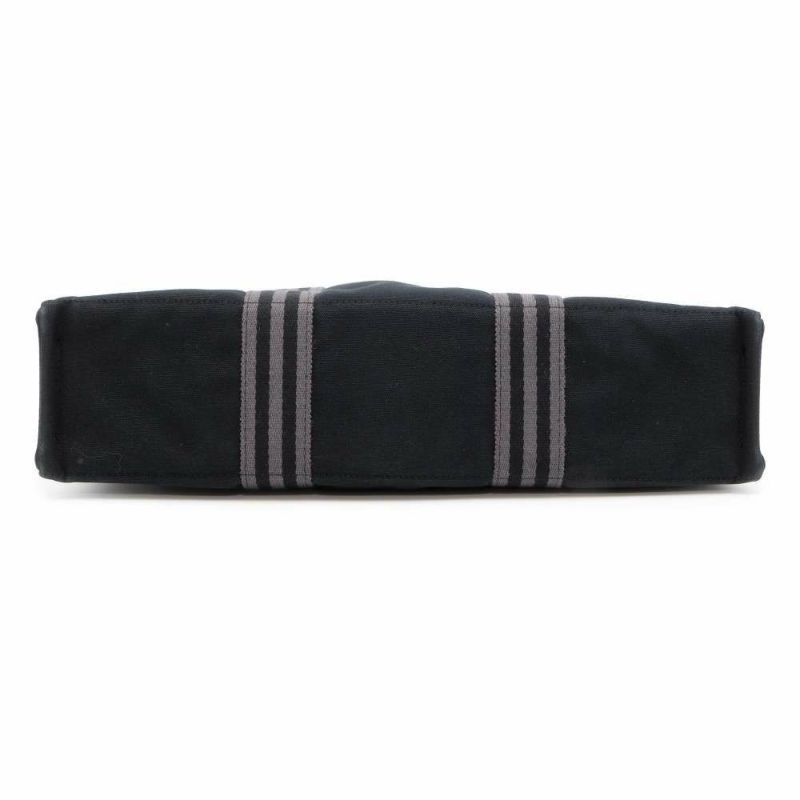 エルメス トートバッグ フールトゥMM キャンバス HERMES 黒