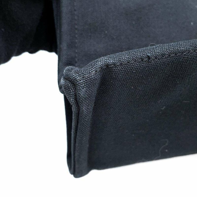 エルメス トートバッグ フールトゥMM キャンバス HERMES 黒