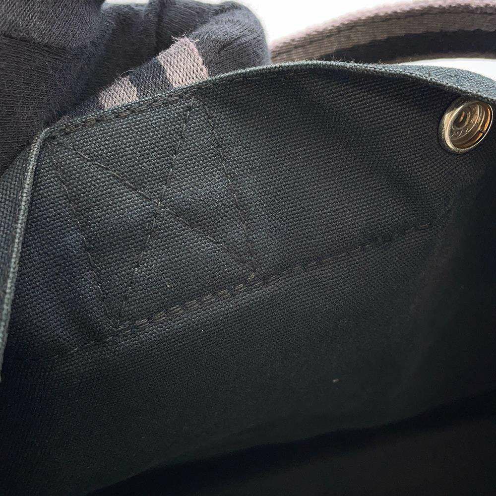 エルメス トートバッグ フールトゥMM キャンバス HERMES 黒