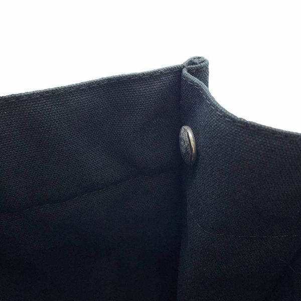 エルメス トートバッグ フールトゥMM キャンバス HERMES 黒