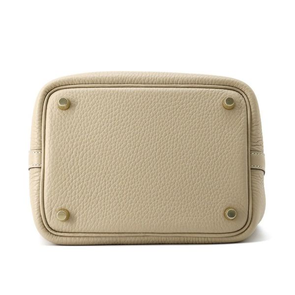 エルメス ハンドバッグ ピコタンロックPM トレンチ/ゴールド金具 トリヨンクレマンス K刻印