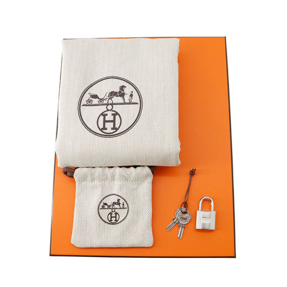 エルメス ハンドバッグ ピコタンロックPM エトゥープ/シルバー金具 トリヨンクレマンス K刻印