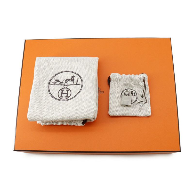 エルメス ハンドバッグ ピコタンロックPM ブルーニュイ/ゴールド金具 トリヨンクレマンス K刻印