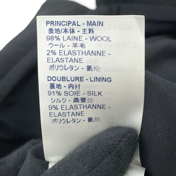 ルイヴィトン ワンピース フリル ウール レディースサイズ38 LOUIS VUITTON 黒 ブラック セール品