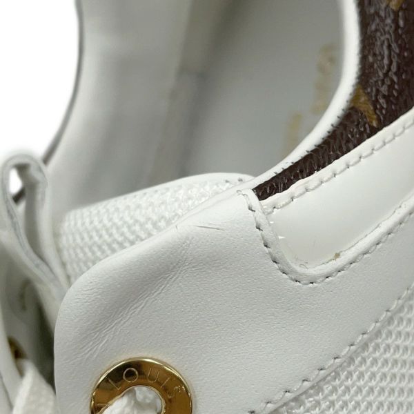 ルイヴィトン スニーカー モノグラム ランアウェイ・スニーカー レディースサイズ39 1/2 LOUIS VUITTON 靴 白