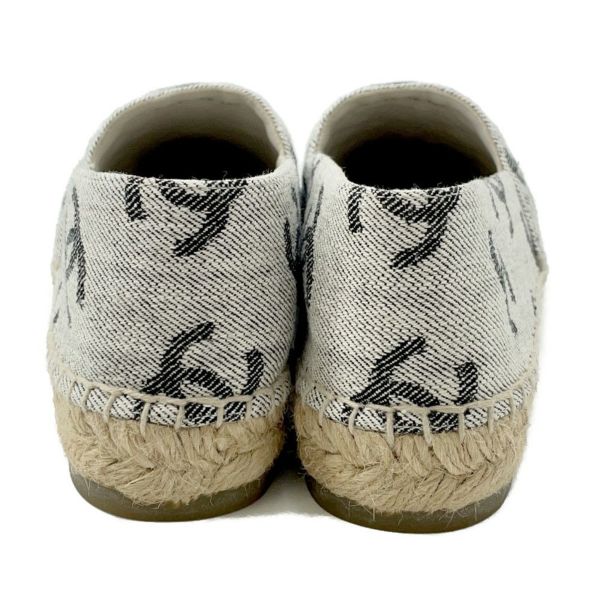 シャネル エスパドリーユ ココマーク キャンバス レディースサイズ38C G39028 CHANEL 靴