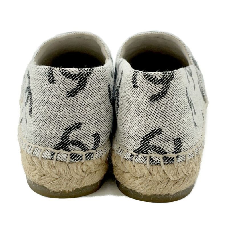 シャネル エスパドリーユ ココマーク キャンバス レディースサイズ38C G39028 CHANEL 靴