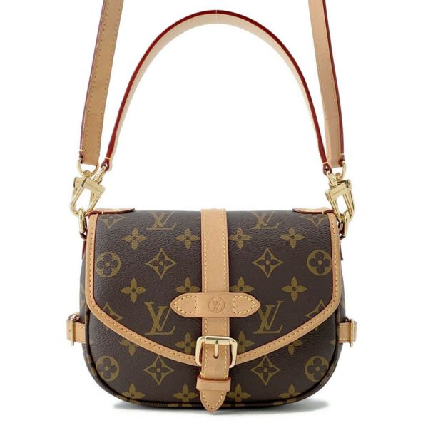 ルイヴィトン ハンドバッグ モノグラム ソミュールBB M46740 LOUIS VUITTON 2wayショルダーバッグ