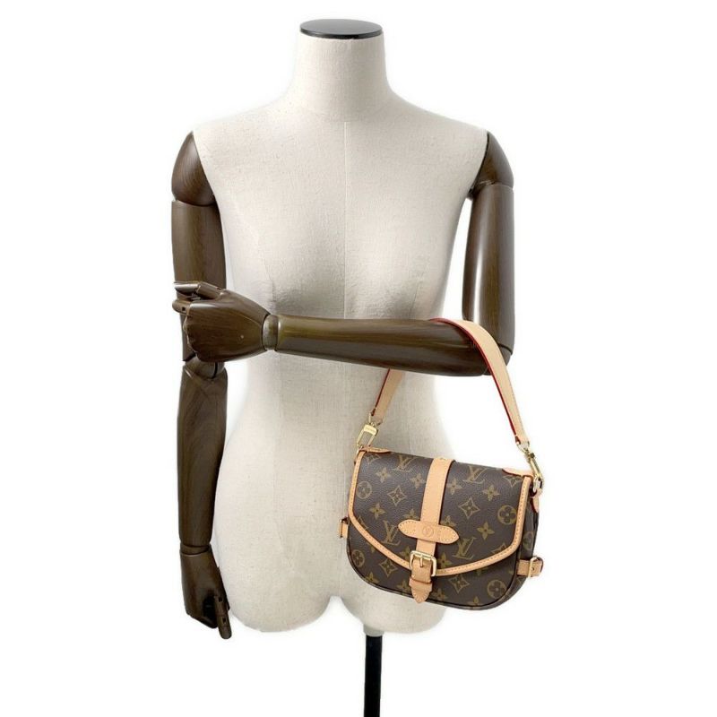 ルイヴィトン ハンドバッグ モノグラム ソミュールBB M46740 LOUIS VUITTON 2wayショルダーバッグ