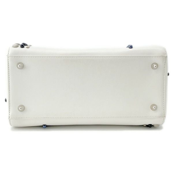 クリスチャン・ディオール ハンドバッグ レディディオール ミディアム レザー ラインストーン 2way