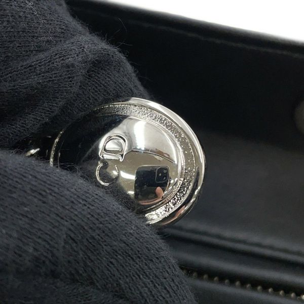 クリスチャン・ディオール ハンドバッグ レディディオール ミディアム レザー ラインストーン 2way