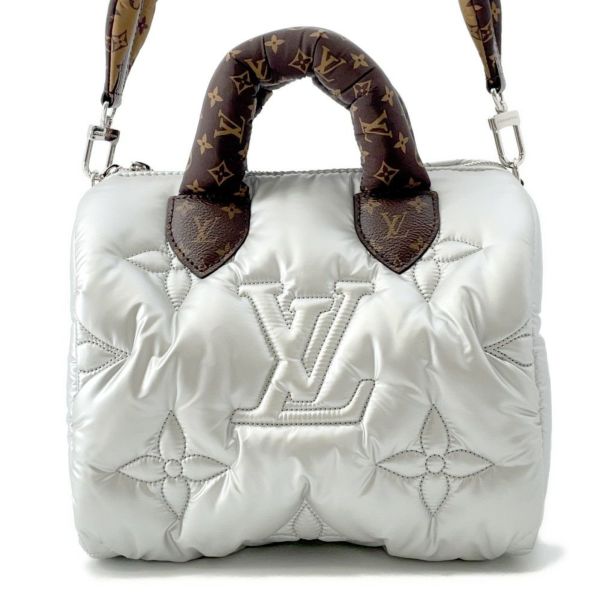 LOUIS VUITTON ルイヴィトン スピーディ25 モノグラム ハンド ルイヴィトン ハンドバッグ リサイクルメタリックナイロン