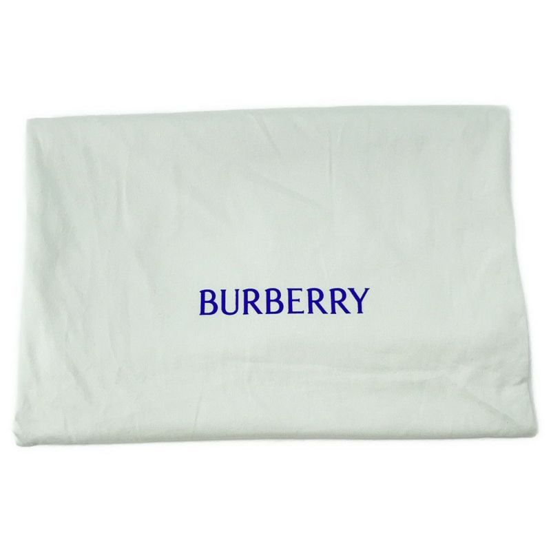 バーバリー ショルダーバッグ エンボスチェック メッセンジャーバッグ カーフレザー 81019221 BURBERRY 黒