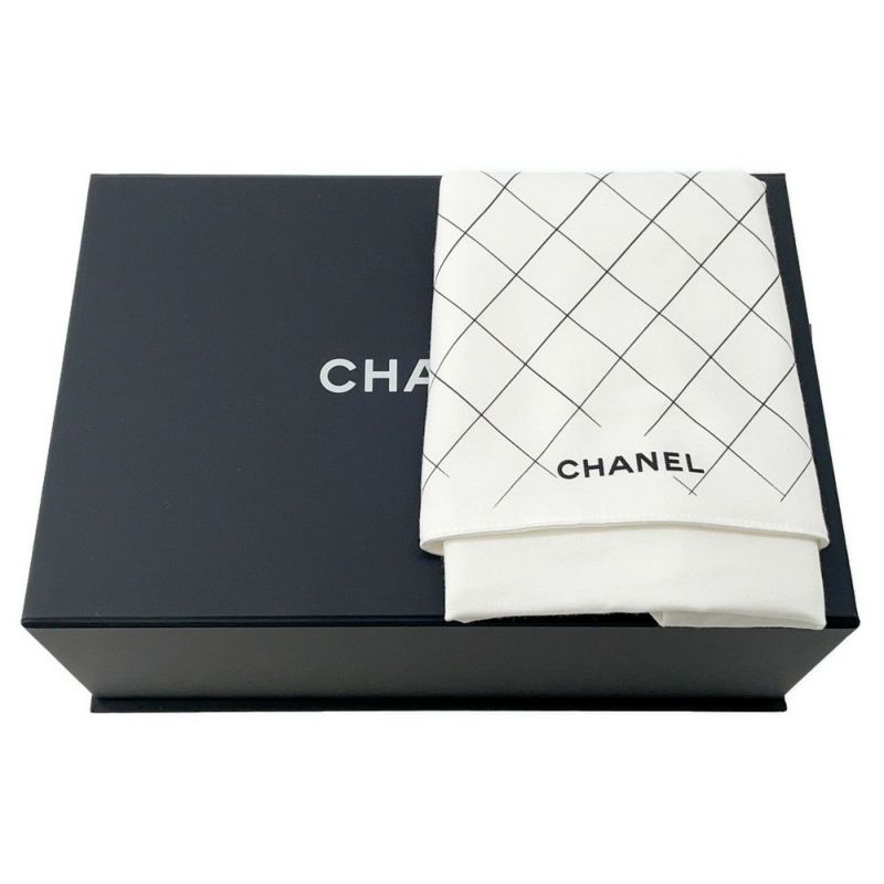 シャネル チェーンショルダーバッグ マトラッセ23 ココマーク ダブルチェーン A01113 CHANEL 黒