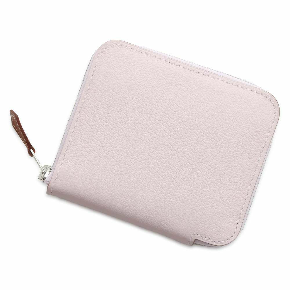 エルメス コインケース アザップコンパクト シルクイン モーヴペール  