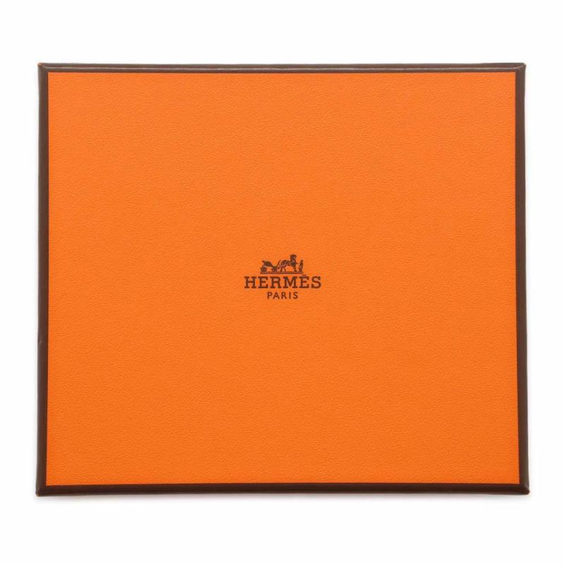 エルメス コインケース アザップコンパクト シルクイン モーヴペール/シルバー金具 エバーカラー B刻印