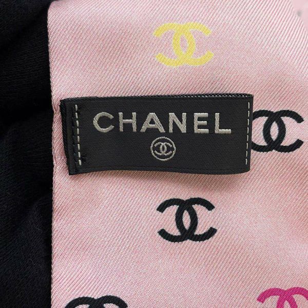 シャネル スカーフ ココマーク シルク CHANEL ピンク