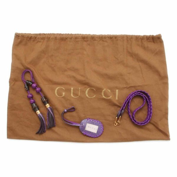 グッチ ハンドバッグ ニューバンブー 263970 GUCCI バッグ 2wayショルダーバッグ 編み込み