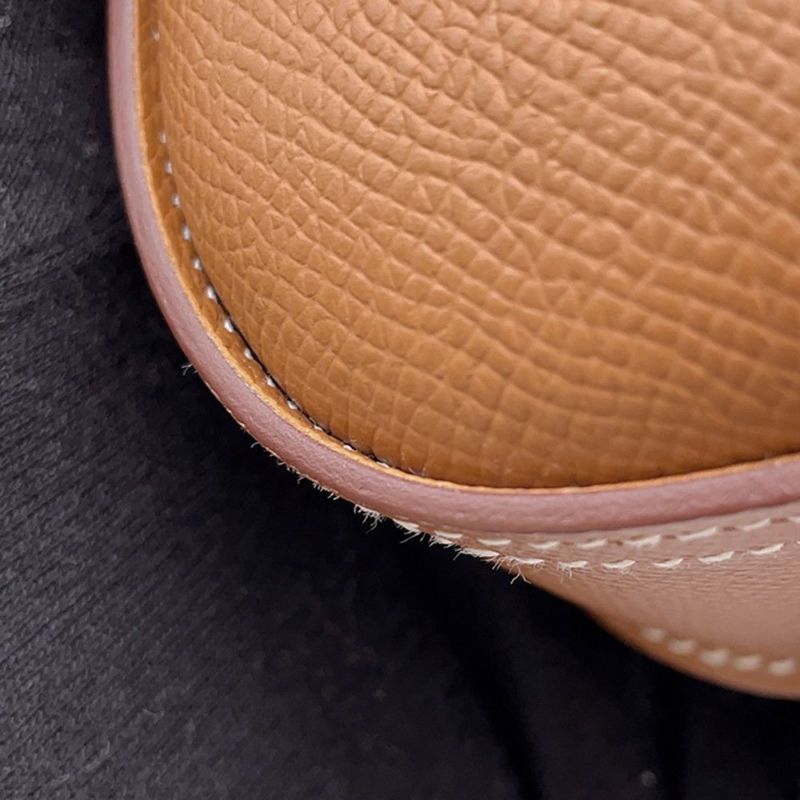 エルメス デッラ・カヴァッレリア ミニ ゴールド/ゴールド金具 ヴォーエプソン B刻印