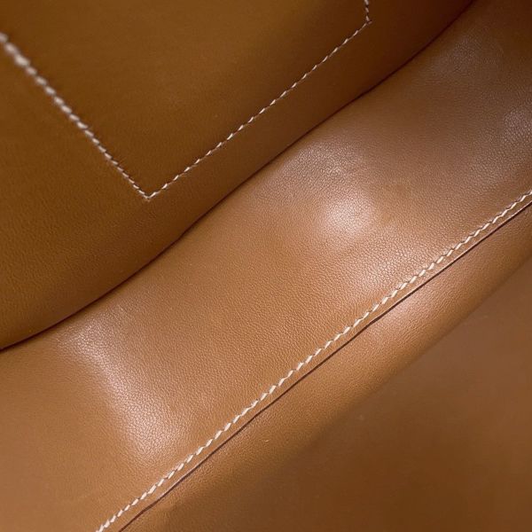 エルメス デッラ・カヴァッレリア ミニ ゴールド/ゴールド金具 ヴォーエプソン B刻印