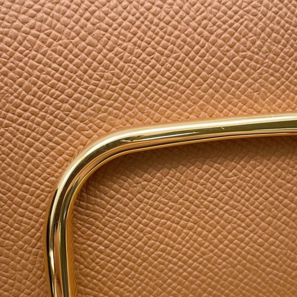 エルメス デッラ・カヴァッレリア ミニ ゴールド/ゴールド金具 ヴォーエプソン B刻印