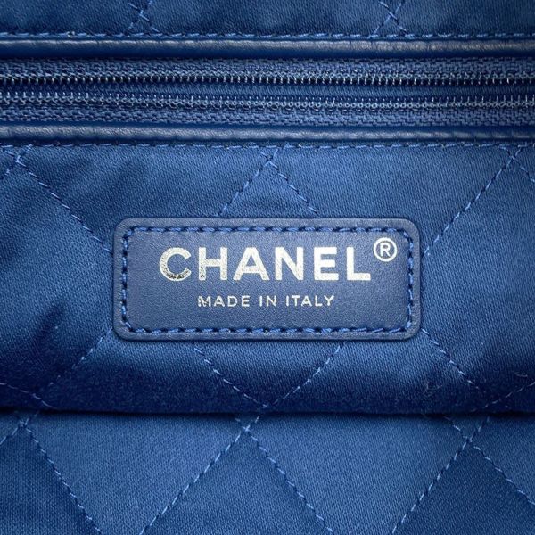 シャネル チェーンショルダーバッグ CHANEL 22 マトラッセ スモール デニム AS3260 CHANEL ポーチ付き