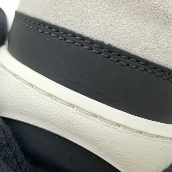 シャネル スニーカー ココマーク レザー スエード レディースサイズ38 G45212 CHANEL 靴 白 黒