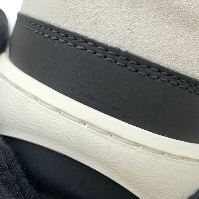 シャネル スニーカー ココマーク レザー スエード レディースサイズ38 G45212 CHANEL 靴 白 黒