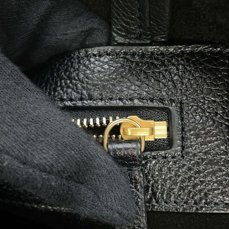 セリーヌ トートバッグ カバファントム スモール レザー 189023 CELINE 黒