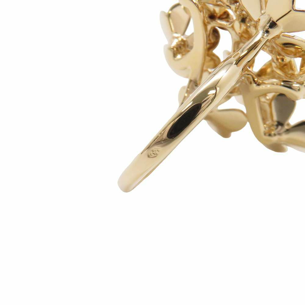 ヴァンクリーフ&アーペル リング フリヴォル リング 8フラワー ダイヤモンド 8P 0.43ct K18YG サイズ52 VCARB67700