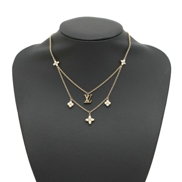ルイヴィトン ネックレス LV フローラグラム メタル レジン M00981 LOUIS VUITTON アクセサリー