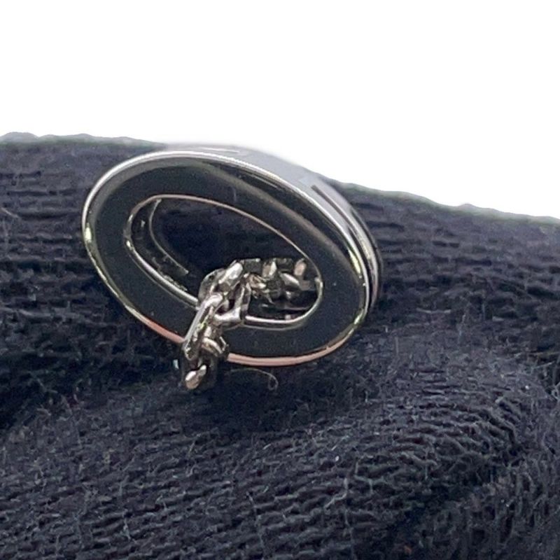 エルメス ネックレス ミニ・ポップアッシュ ブラック/シルバー金具 HERMES アクセサリー 黒