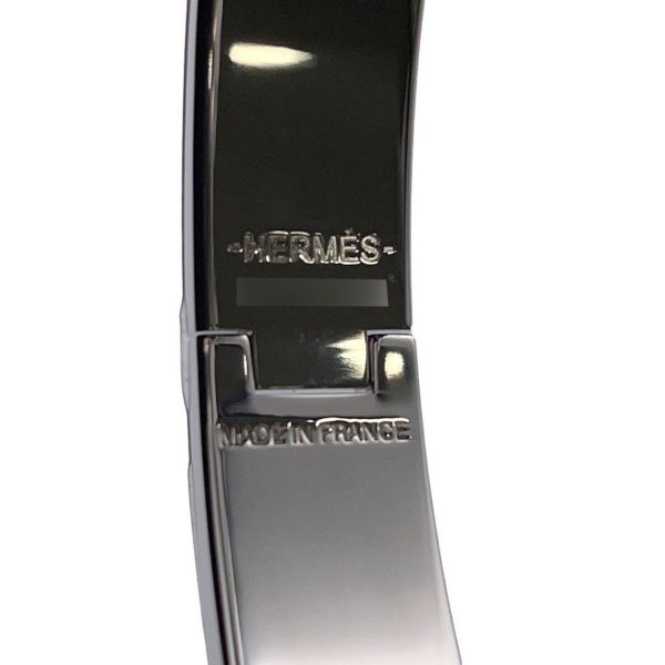 エルメス ブレスレット クリック H クリッククラックPM ベージュ/シルバー金具 HERMES アクセサリー