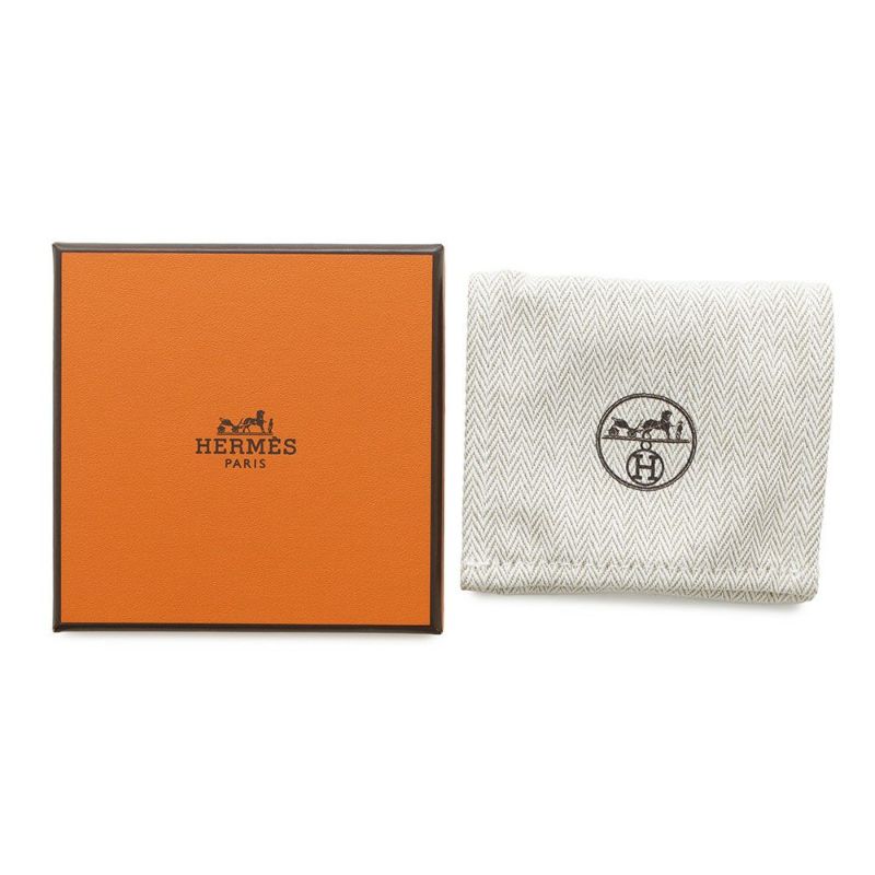 エルメス ブレスレット クリック H クリッククラックPM ベージュ/シルバー金具 HERMES アクセサリー