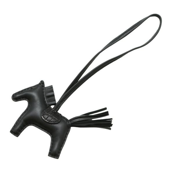 【新品未使用】HERMES エルメス　タッチ　チャーム アリゲーター PM ロデオ PM タッチ クレ アニョーミロ/アリゲーターマット HERMES