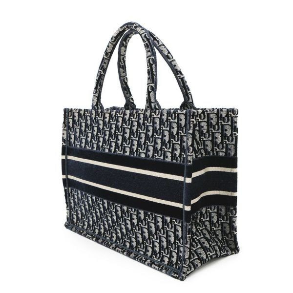 【新品同様】クリスチャンディオール ブックトート ミディアム トロッター ベロア 中古】 Christian Dior クリスチャン・ディオール ブックトート