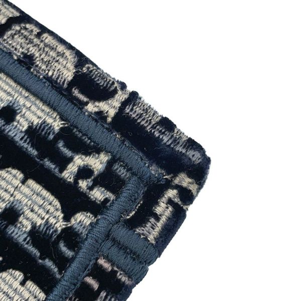 クリスチャン・ディオール トートバッグ ブックトート オブリーク ミディアム ベロア キャンバス Dior トロッター