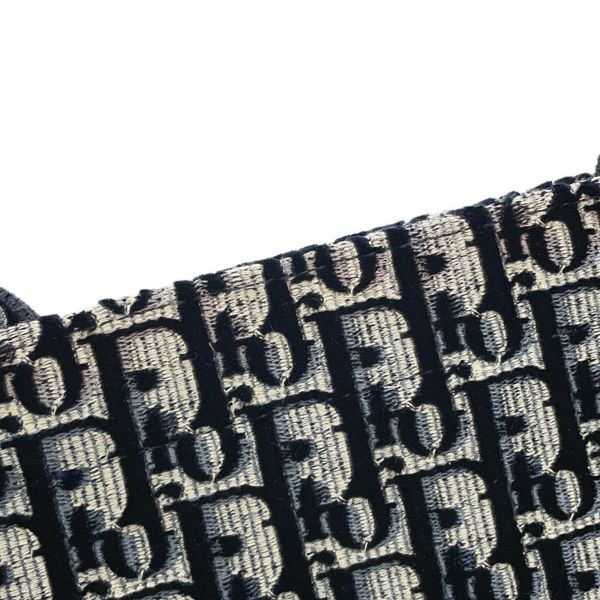 クリスチャン・ディオール トートバッグ ブックトート オブリーク ミディアム ベロア キャンバス Dior トロッター